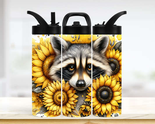 Tumbler - tournesol et raton