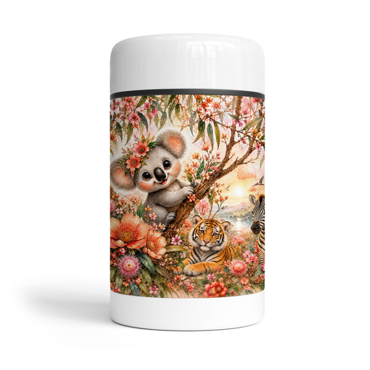 Thermos repas - Koala, Zèbre et Tigre