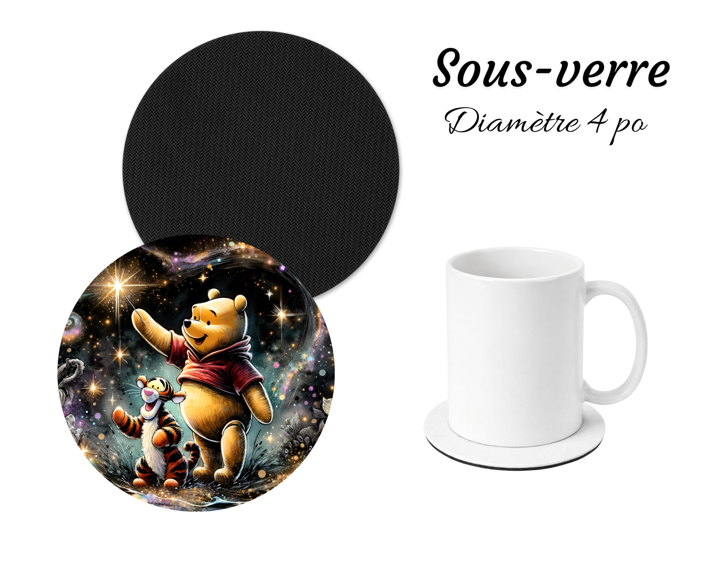 Sous-verre - Ourson