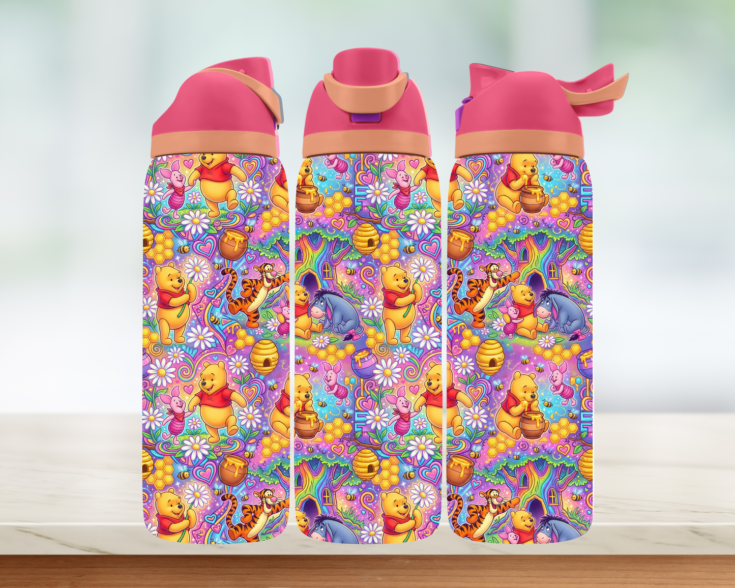 Bouteille style Owala - L'ourson