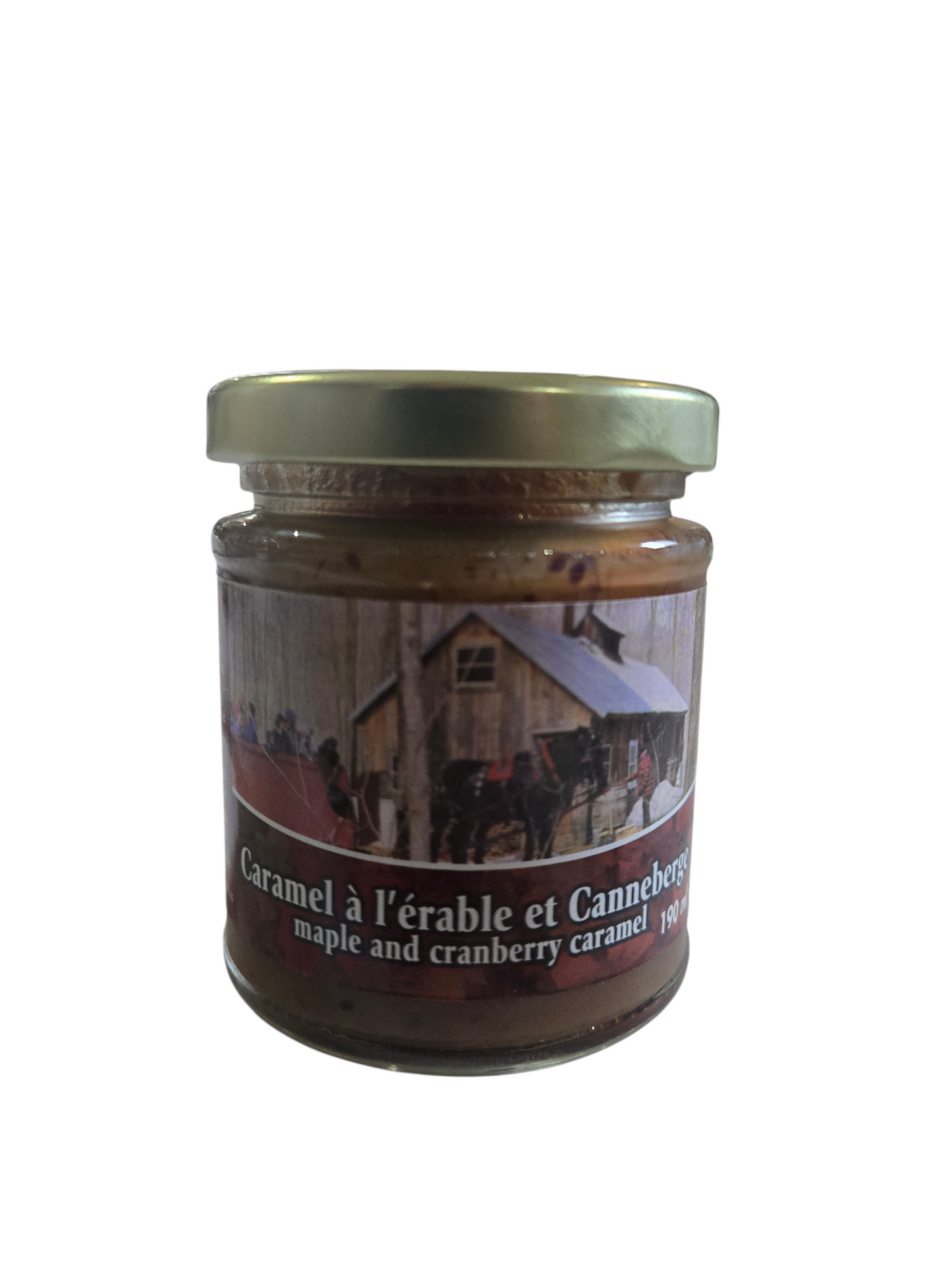 Caramel, érable et canneberge
