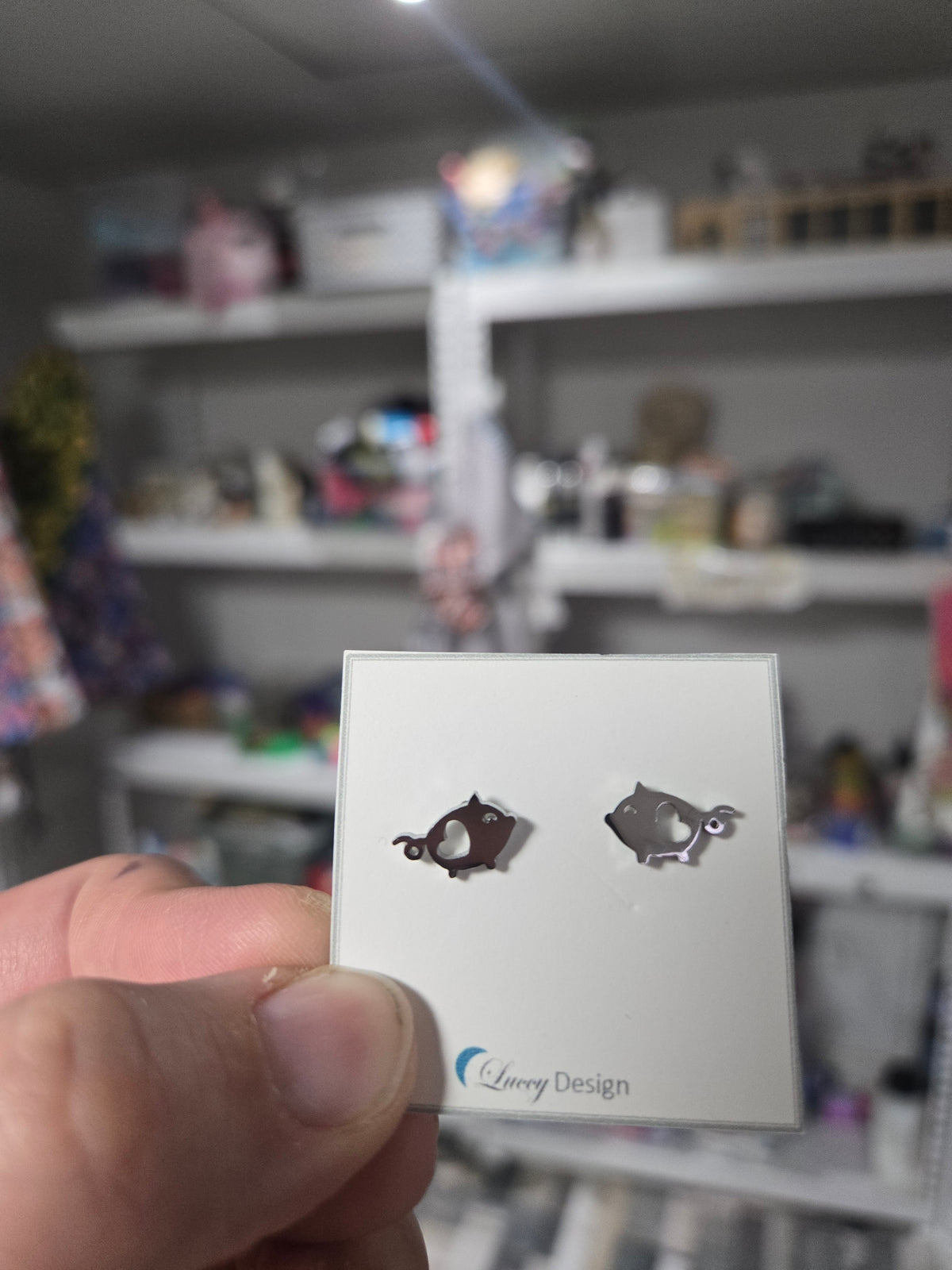 Boucles d'oreilles - Petit cochon