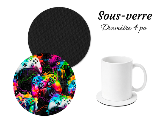 Sous-verre - Manette