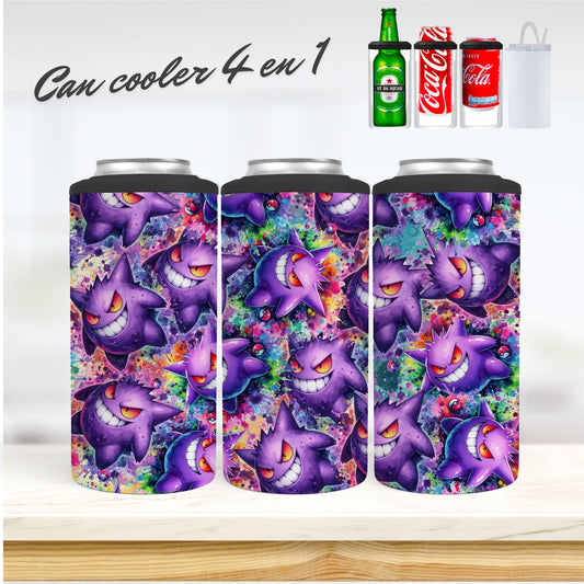 CAN COOLER 4 en 1 - Mauve