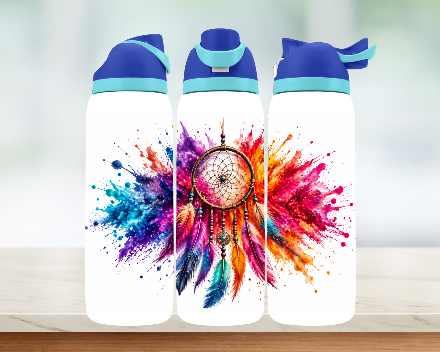 Bouteille style Owala 32 oz - Capteur de rêve