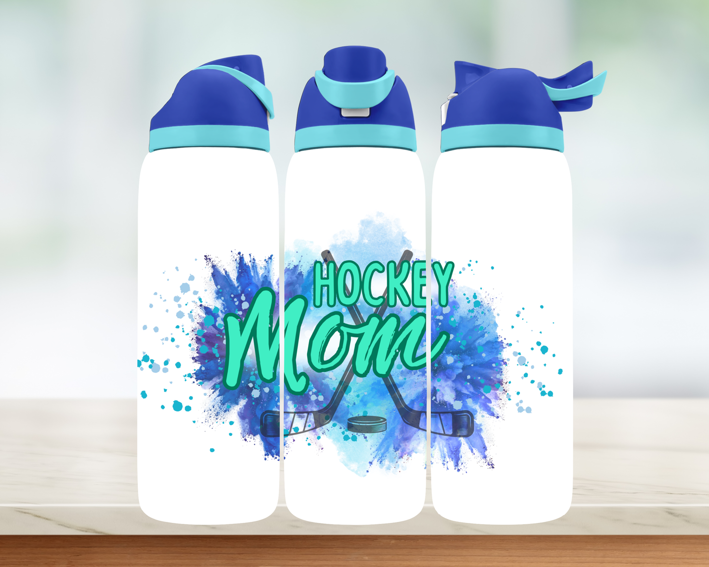 Bouteille style Owala 32 oz - Hockey Mom