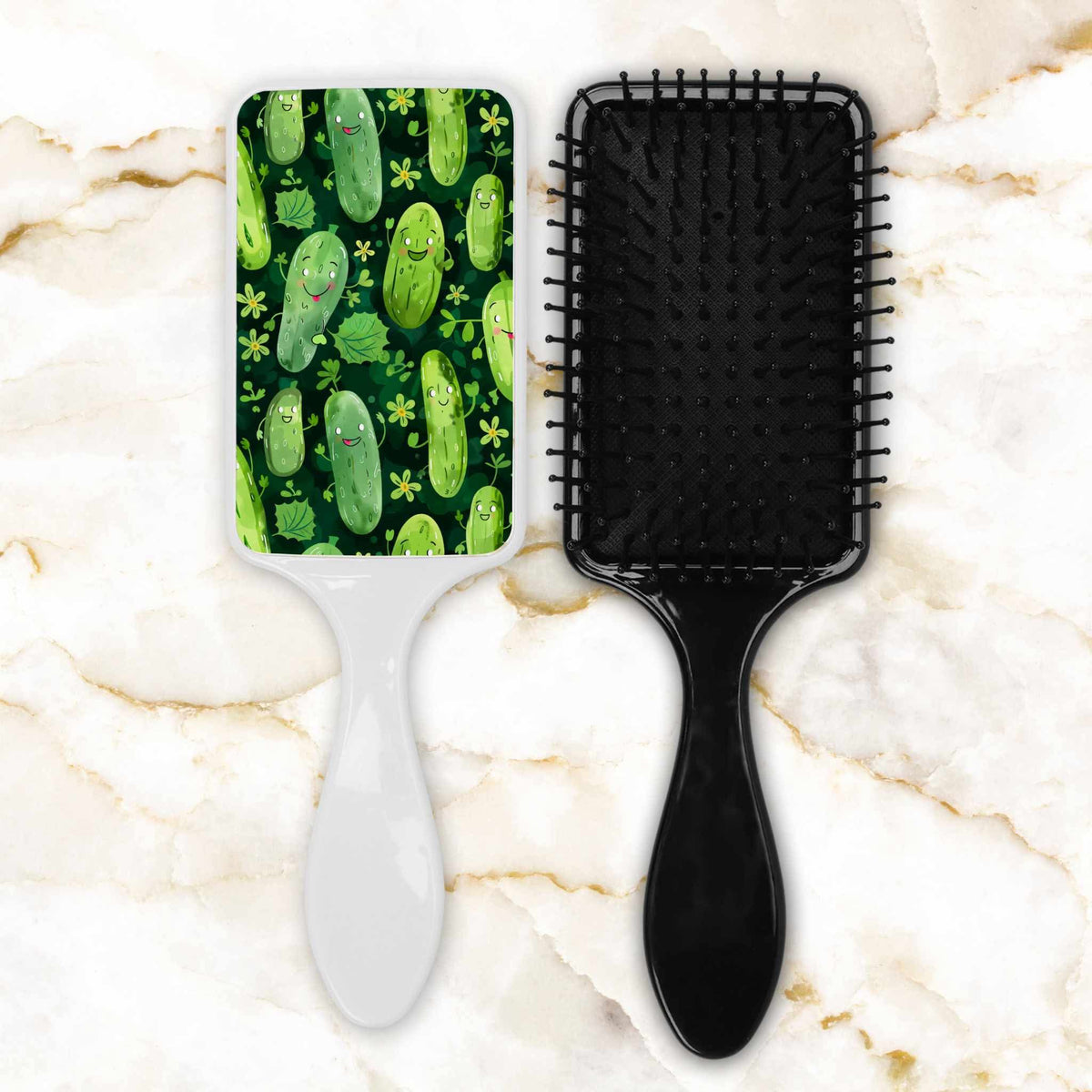 Brosse à cheveux - Cornichon