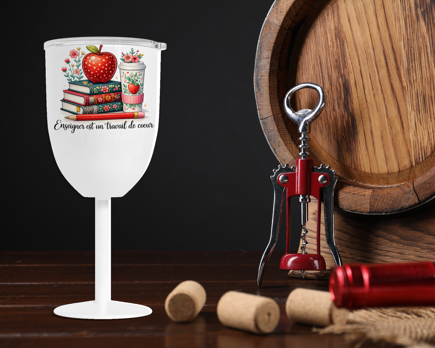 Coupe vin isotherme - enseigner