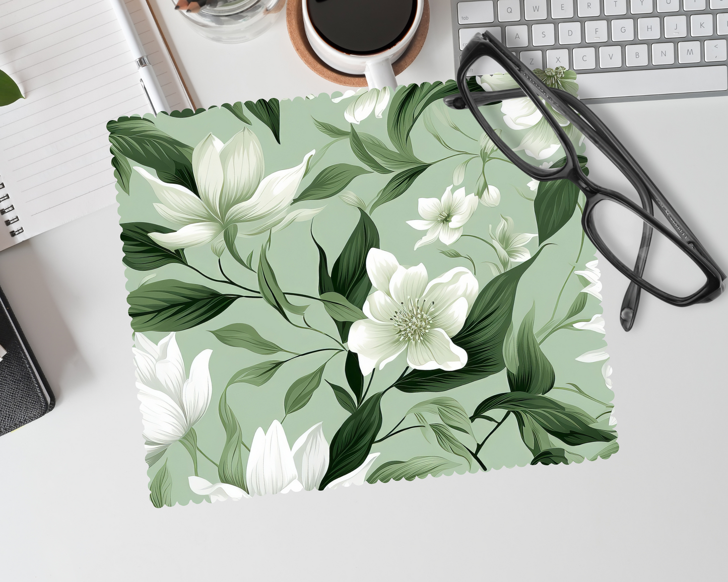 Linge lunette -  fleur