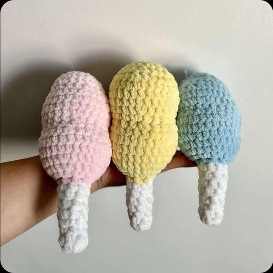 Barbe à papa en tricot