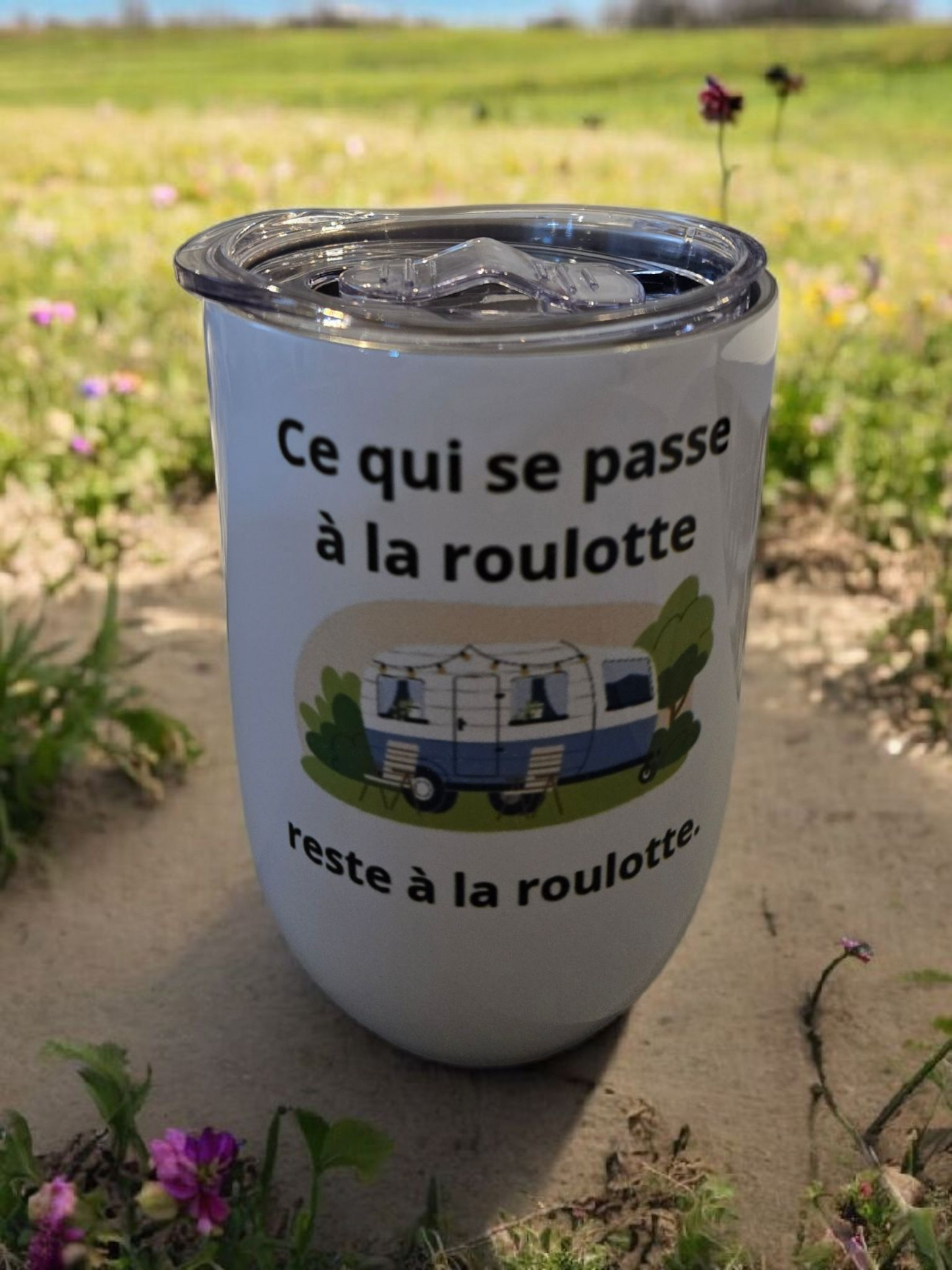 Verre à vin - roulotte