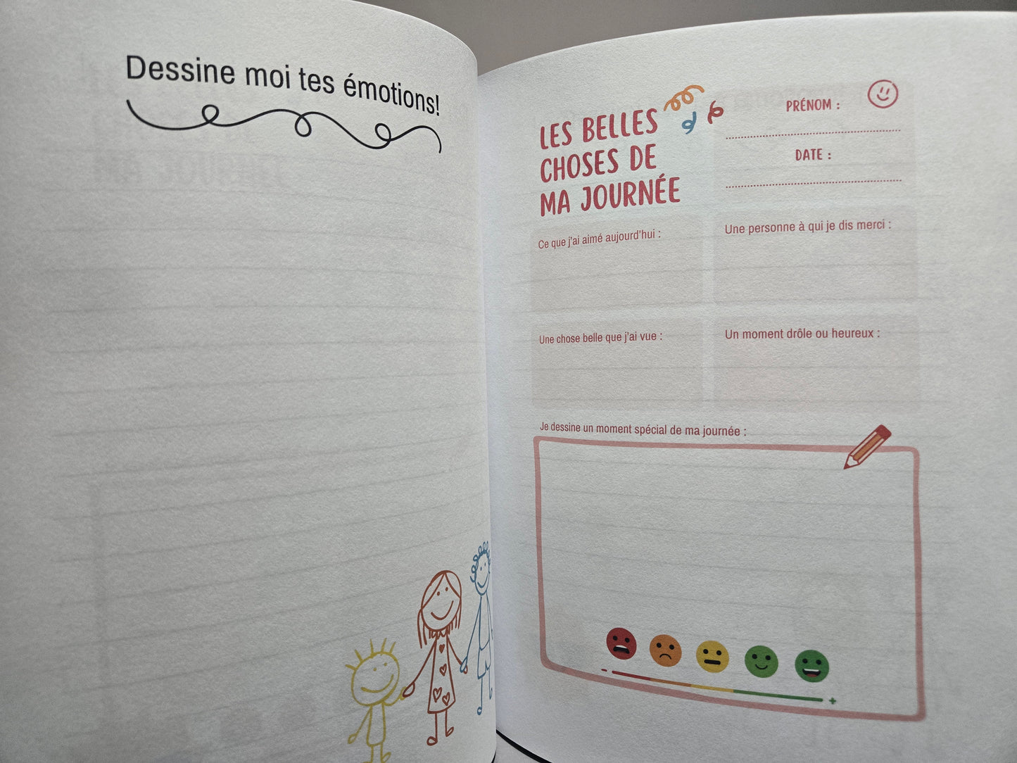 Livre des émotions – à remplir