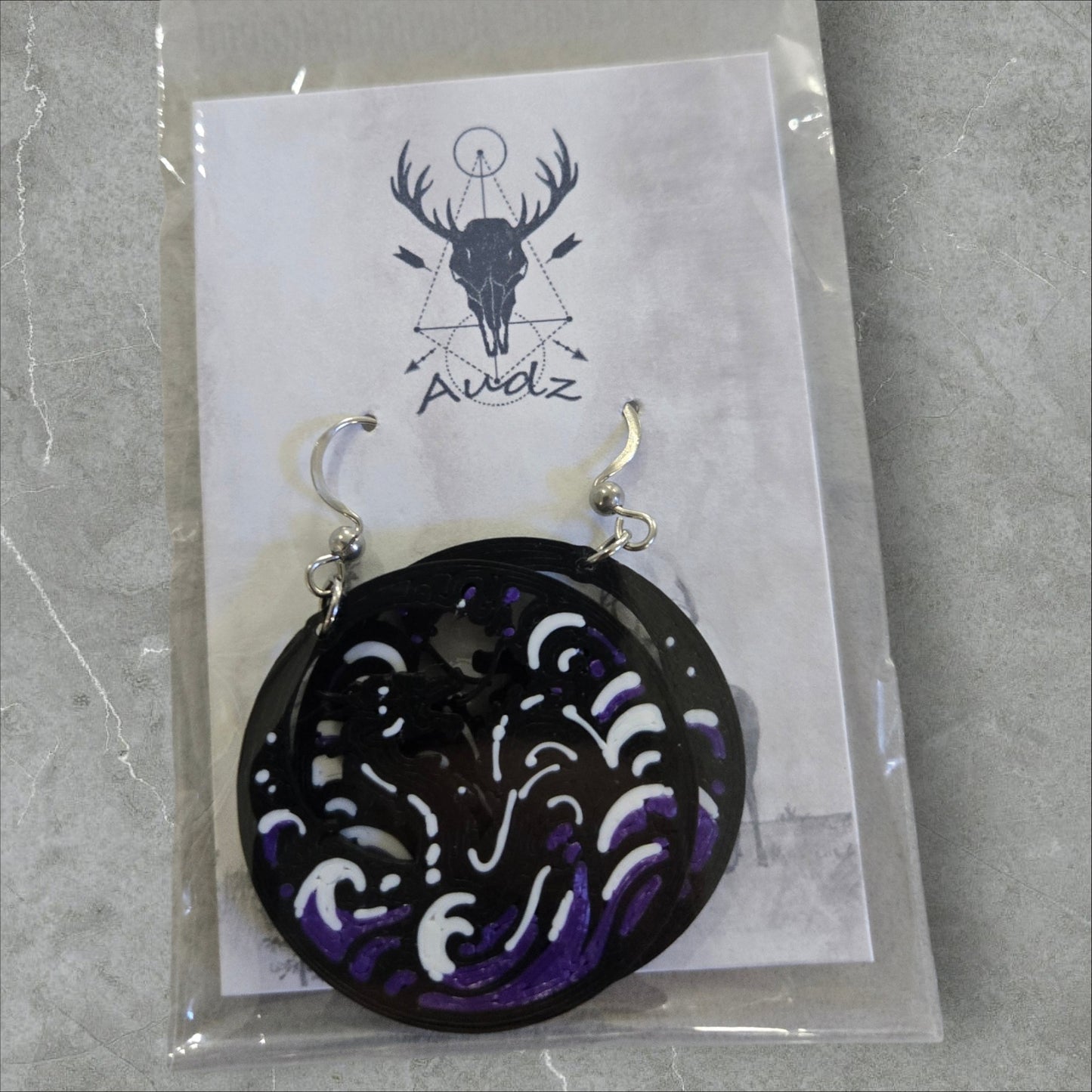 Boucles d'oreilles en impression 3D