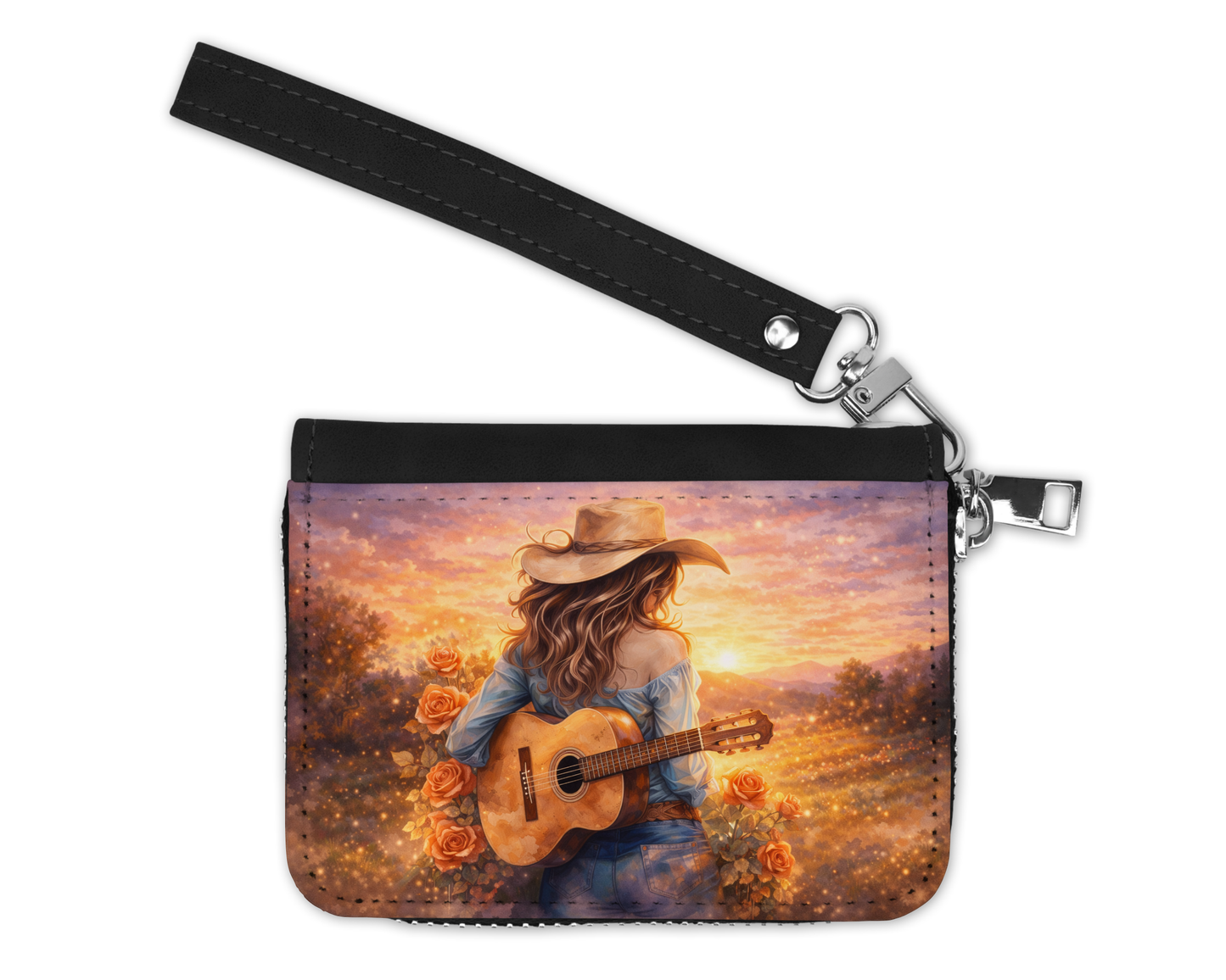 Petit Porte-Monnaie - Fille Guitare