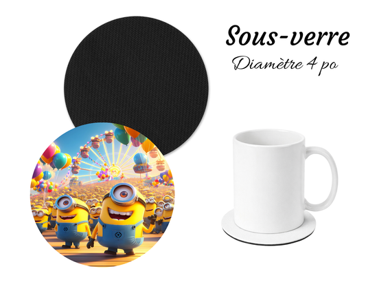 Sous-verre - Minions