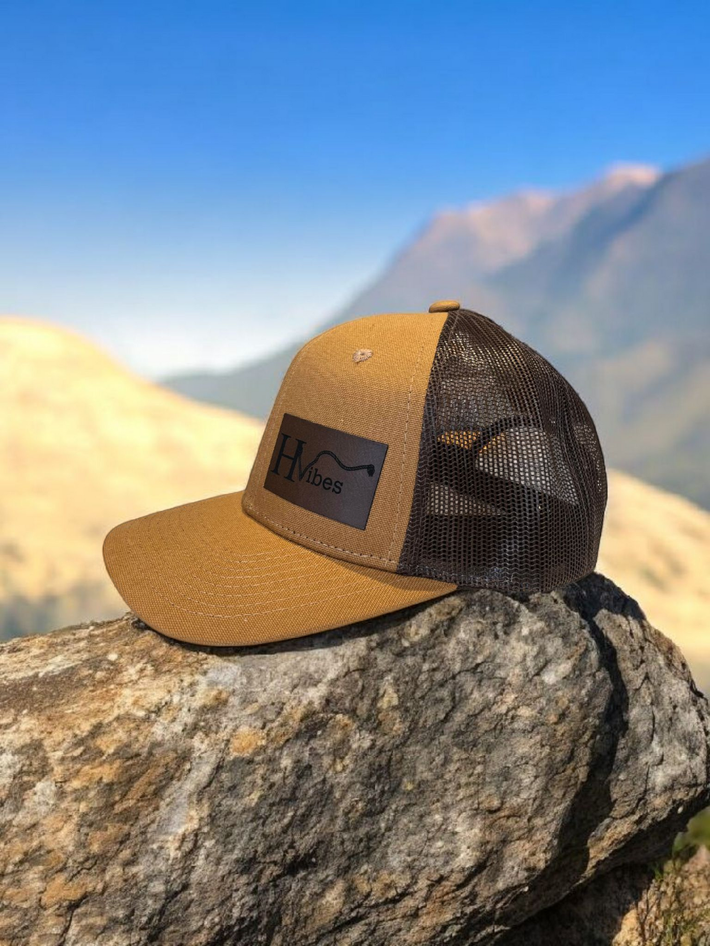 Casquette brune