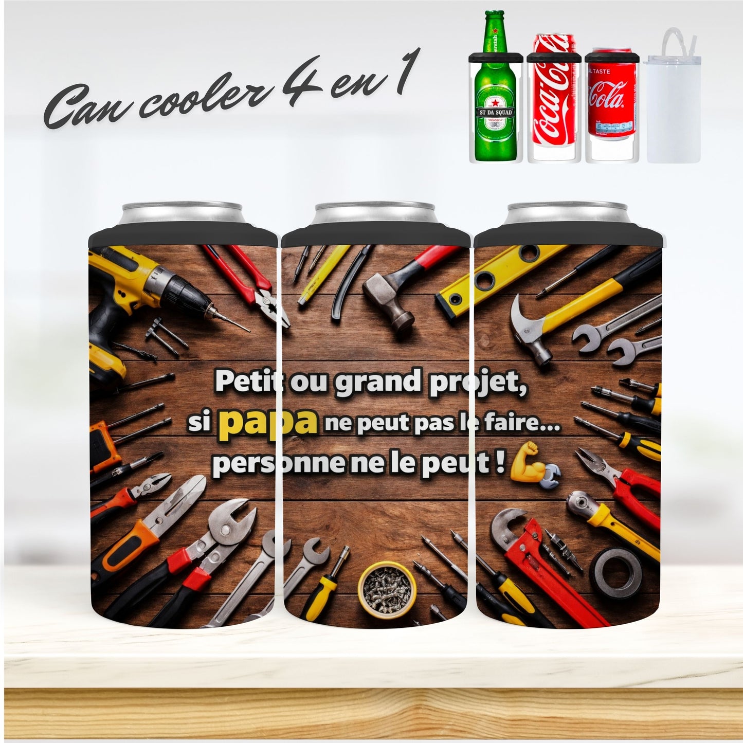 CAN COOLER 4 en 1 - Papa