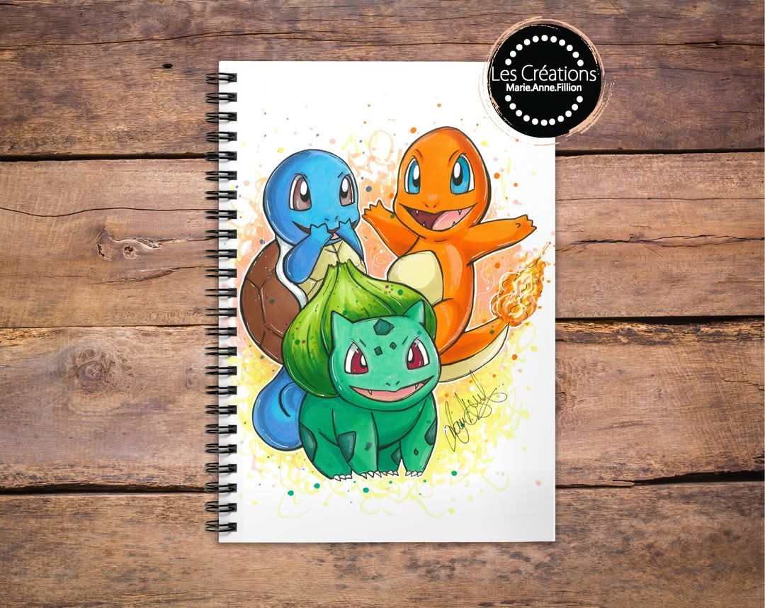 Cahier de note par Marie-Anne Fillions