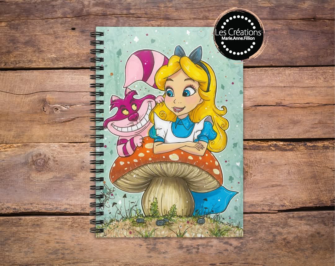 Cahier de note par Marie-Anne Fillions