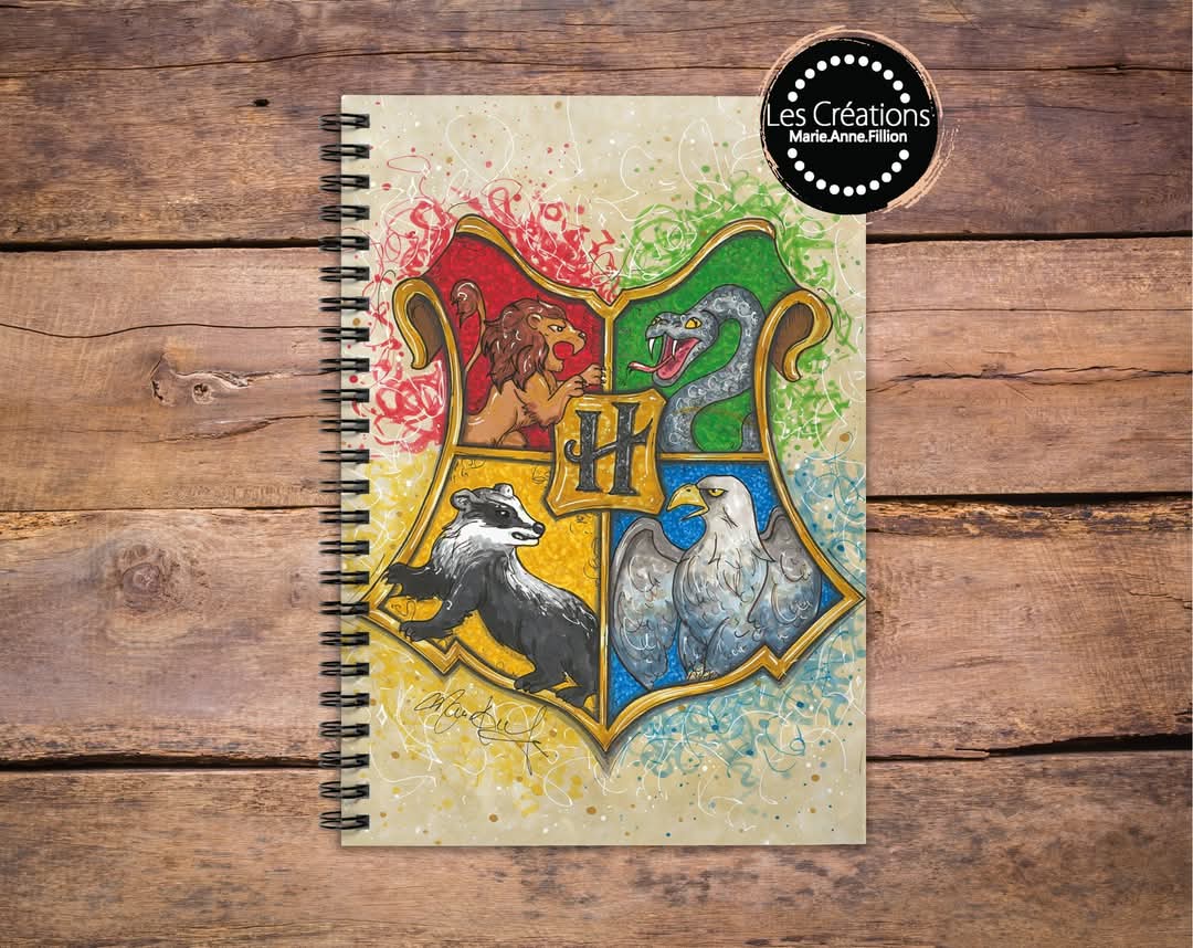 Cahier de note par Marie-Anne Fillions