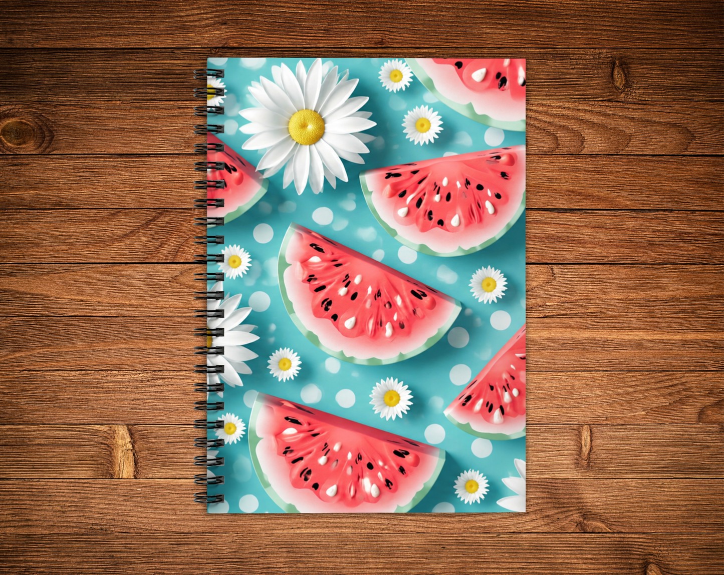 Cahier de notes - Melon et fleurs
