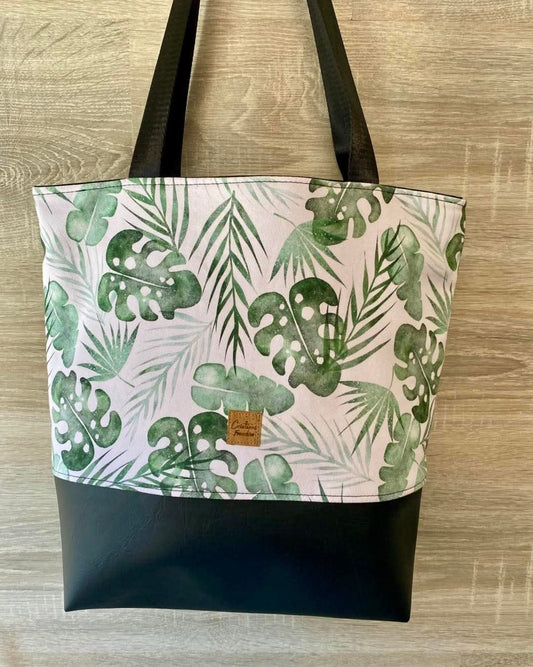 Sac fourre-tout - Feuille Monsterra