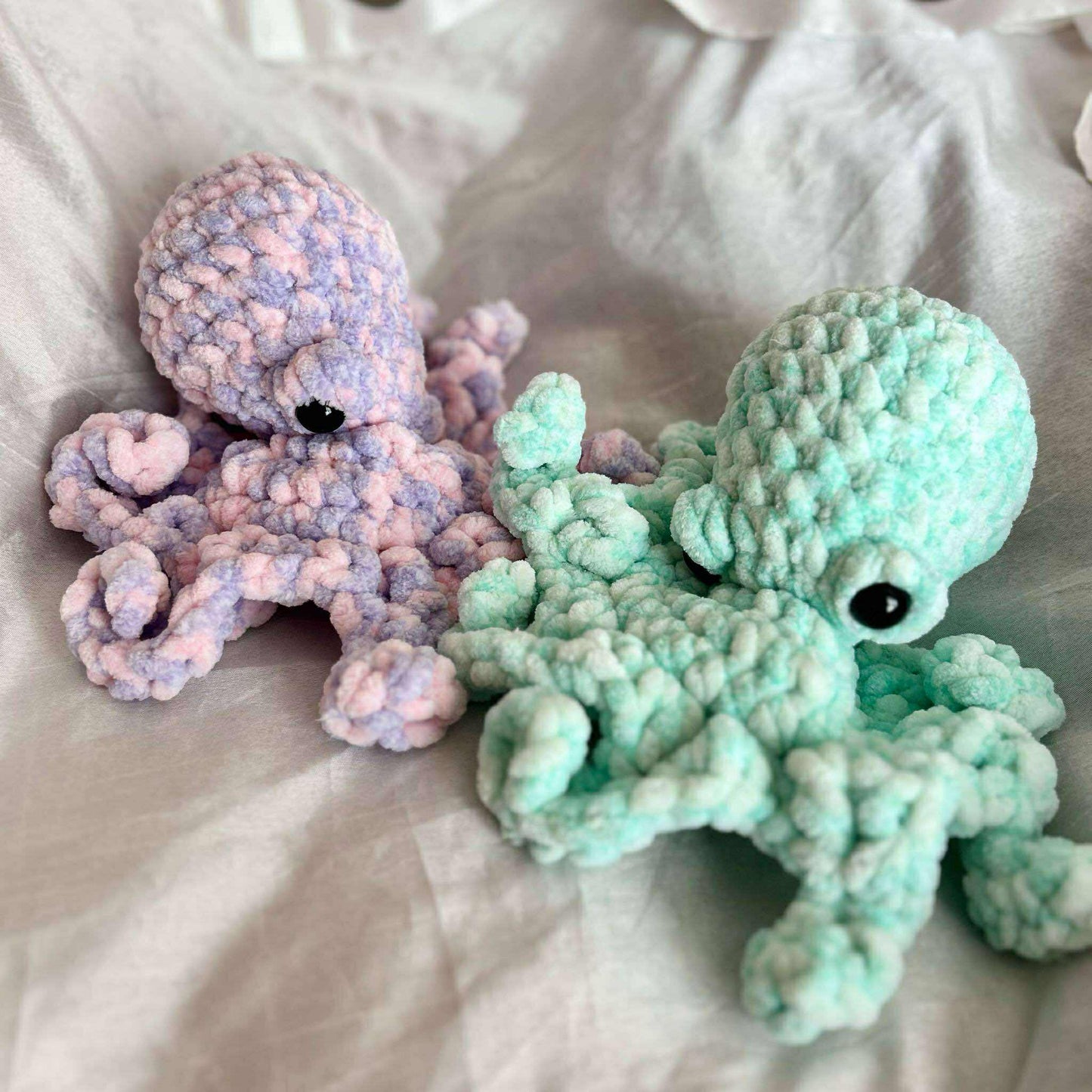 Pieuvre géante en tricot