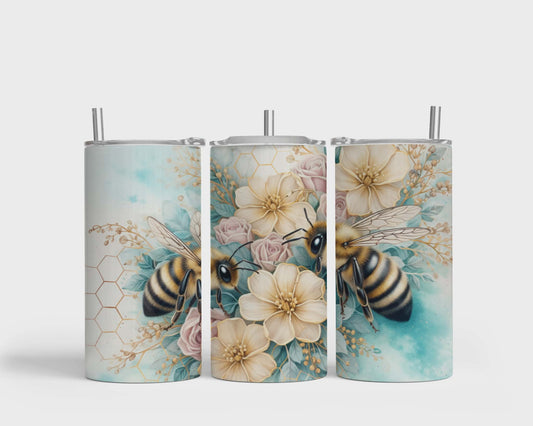 Tumbler isotherme 12 oz - Douce abeilles