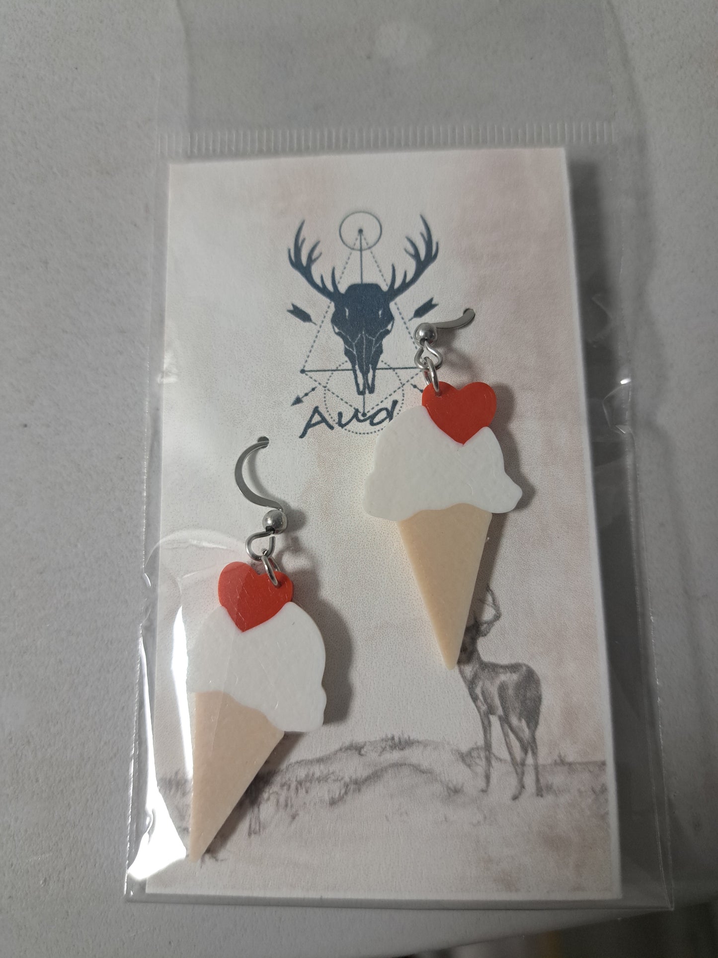 Boucles d'oreilles en impression 3D