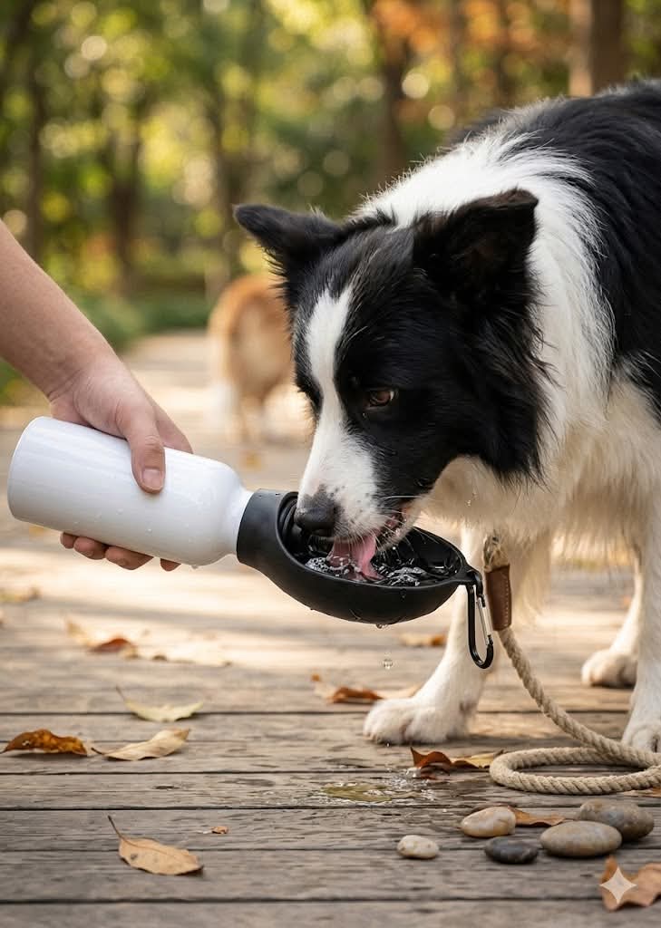 Gourde pour chien personnalisée