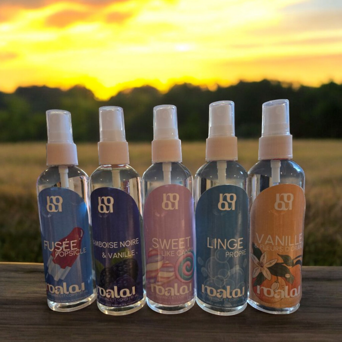 Vaporisateurs corps et ambiance - Par Noalou