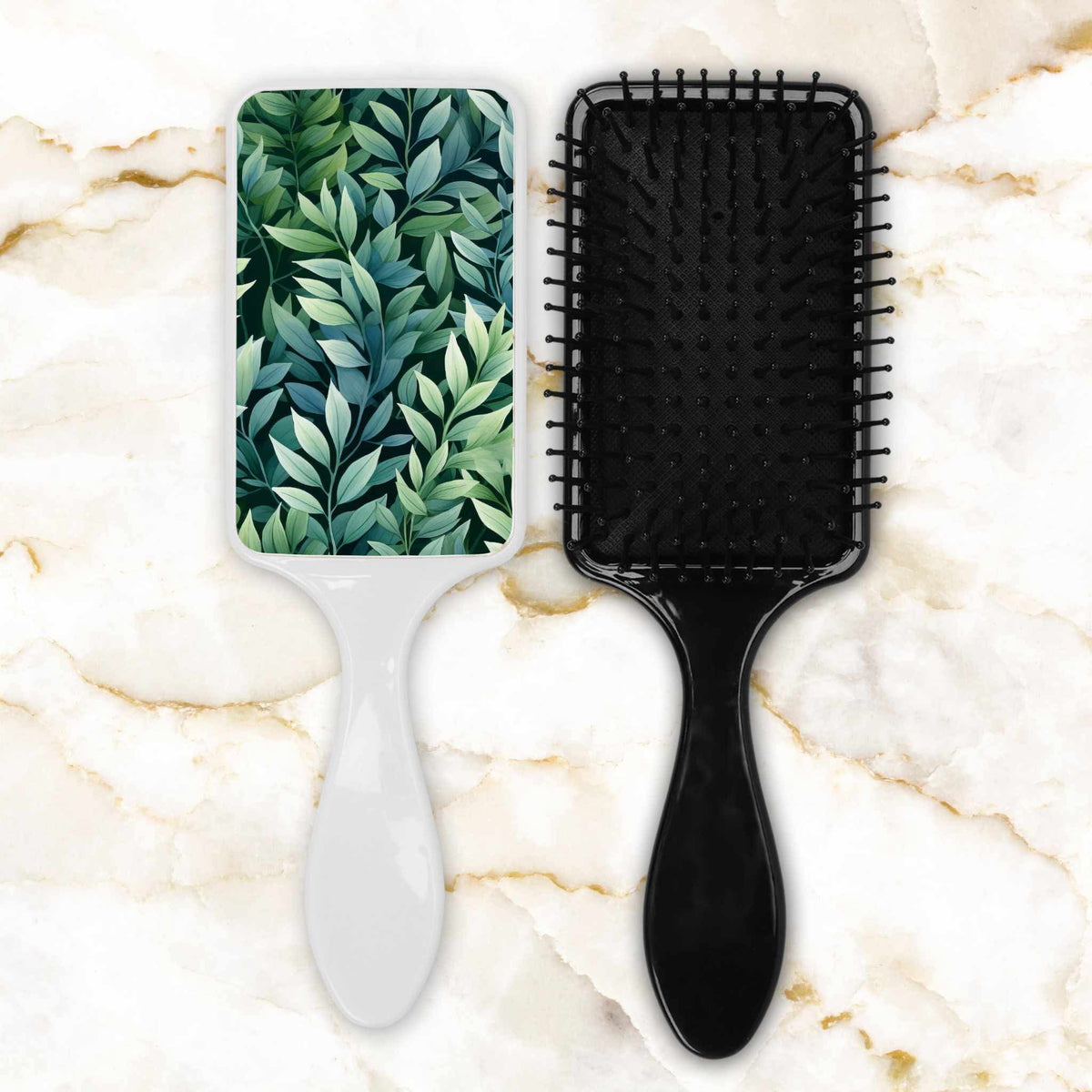 Brosse à cheveux - Feuillage