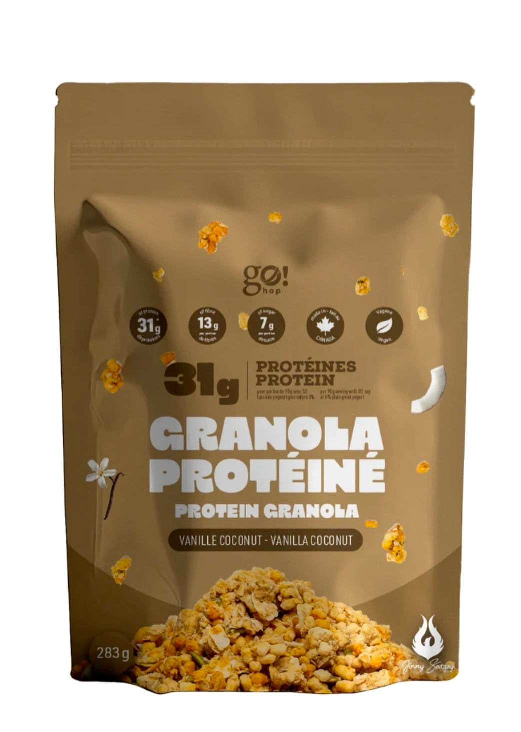 Granola protéiné - Vanille coconut