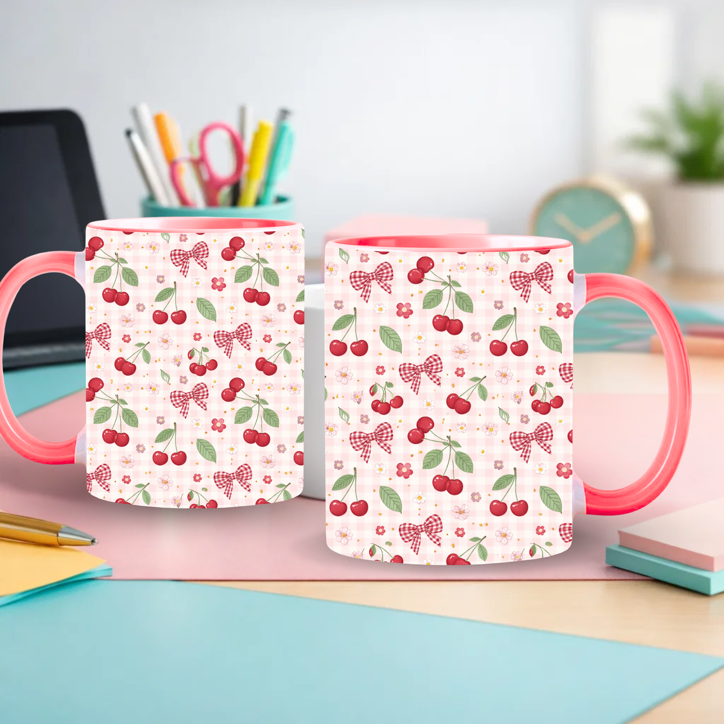 Tasse rose - Cerise