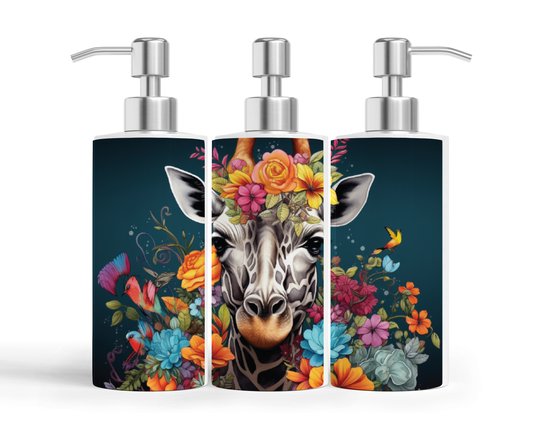 Pompe à savon - Girafe