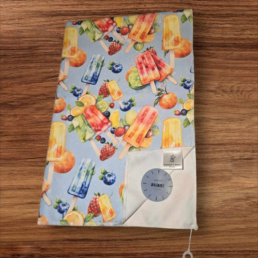 Linge a vaisselle - glace fruité