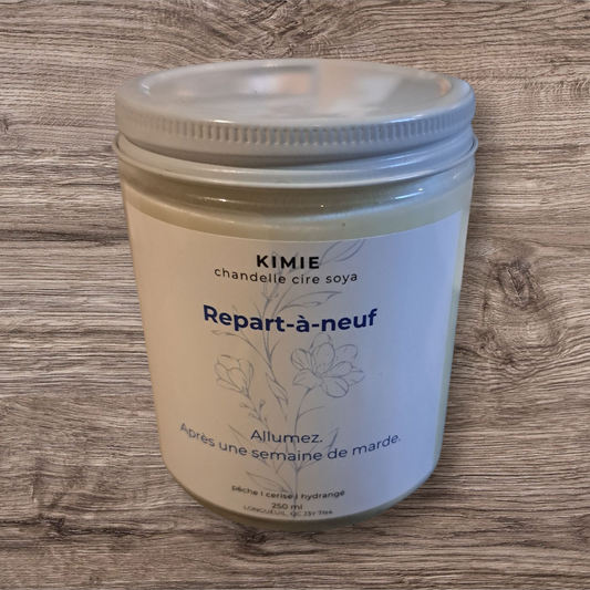 Bougie - Repart-à-neuf
