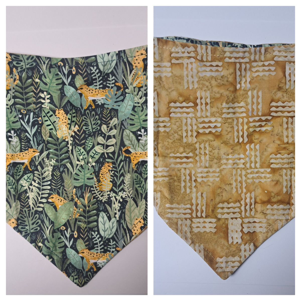 Foulard bandanas pour animaux  Médium-Coquette passion
