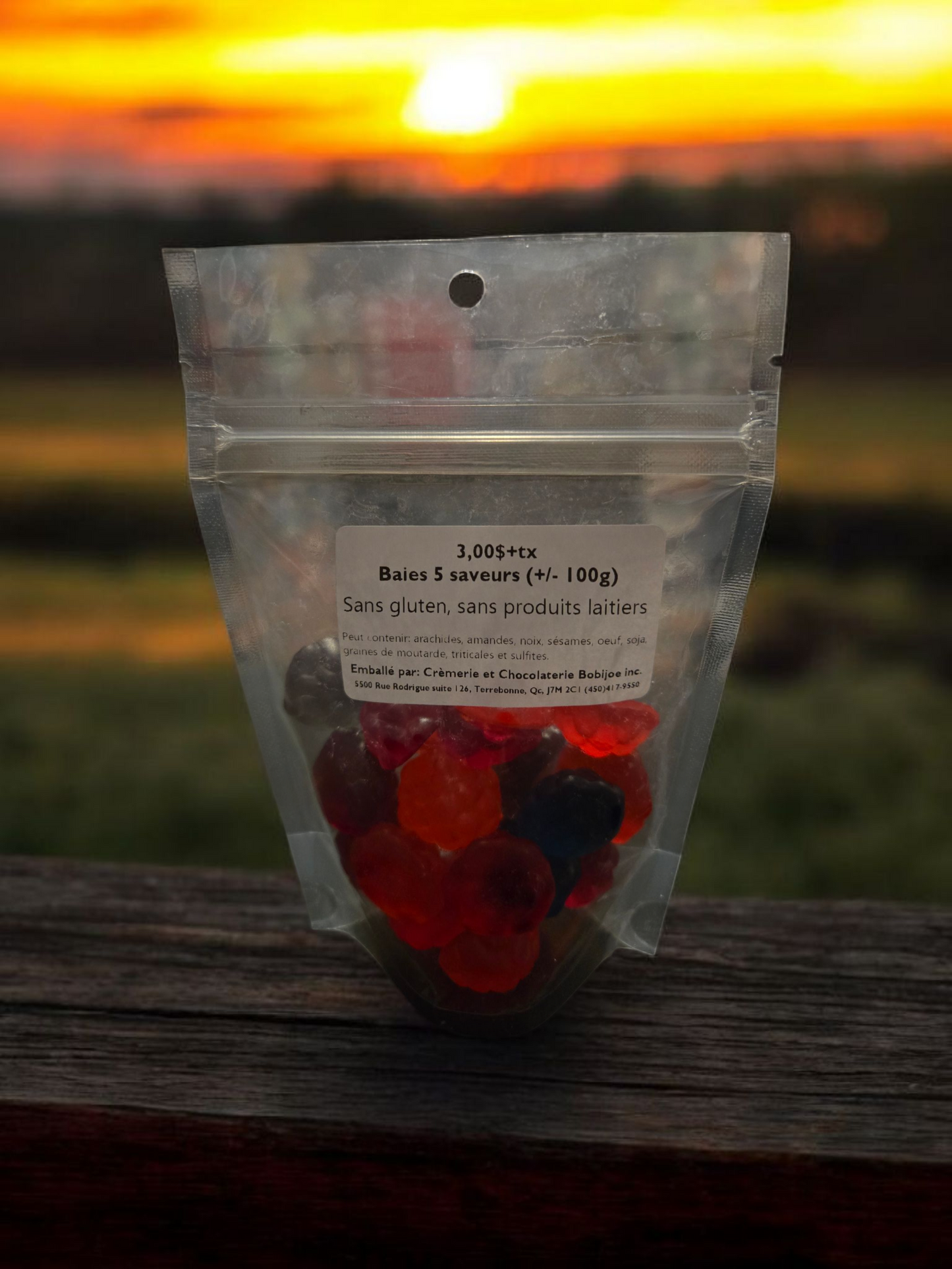 Bonbon - Baies 5 saveurs