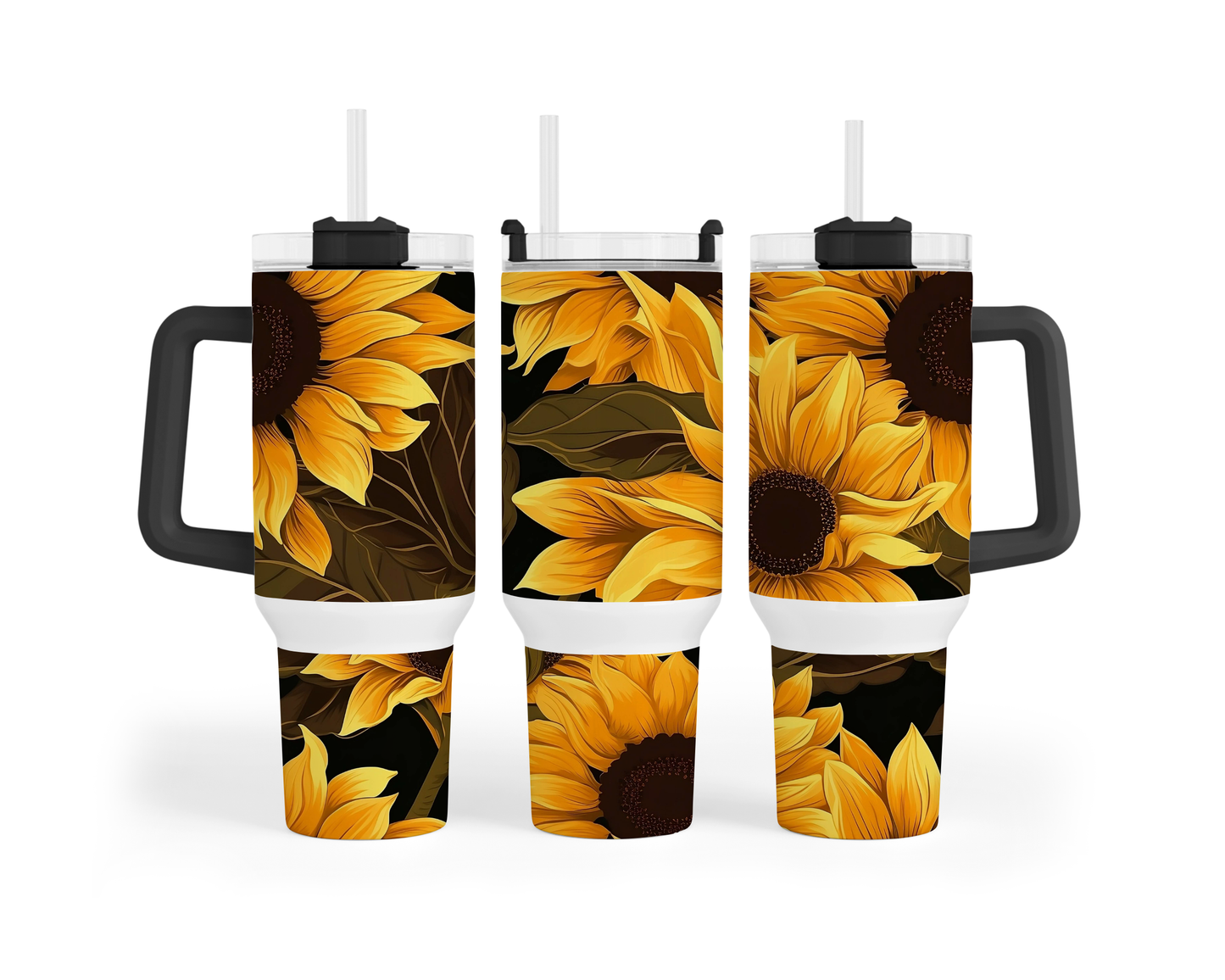 40 oz - Fleur Jaune