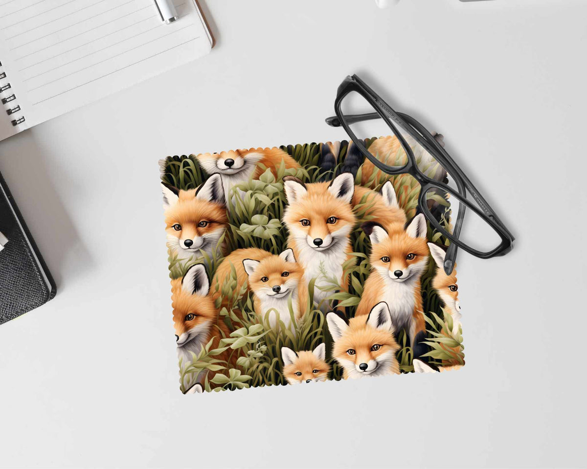 Linge à lunette - Renards