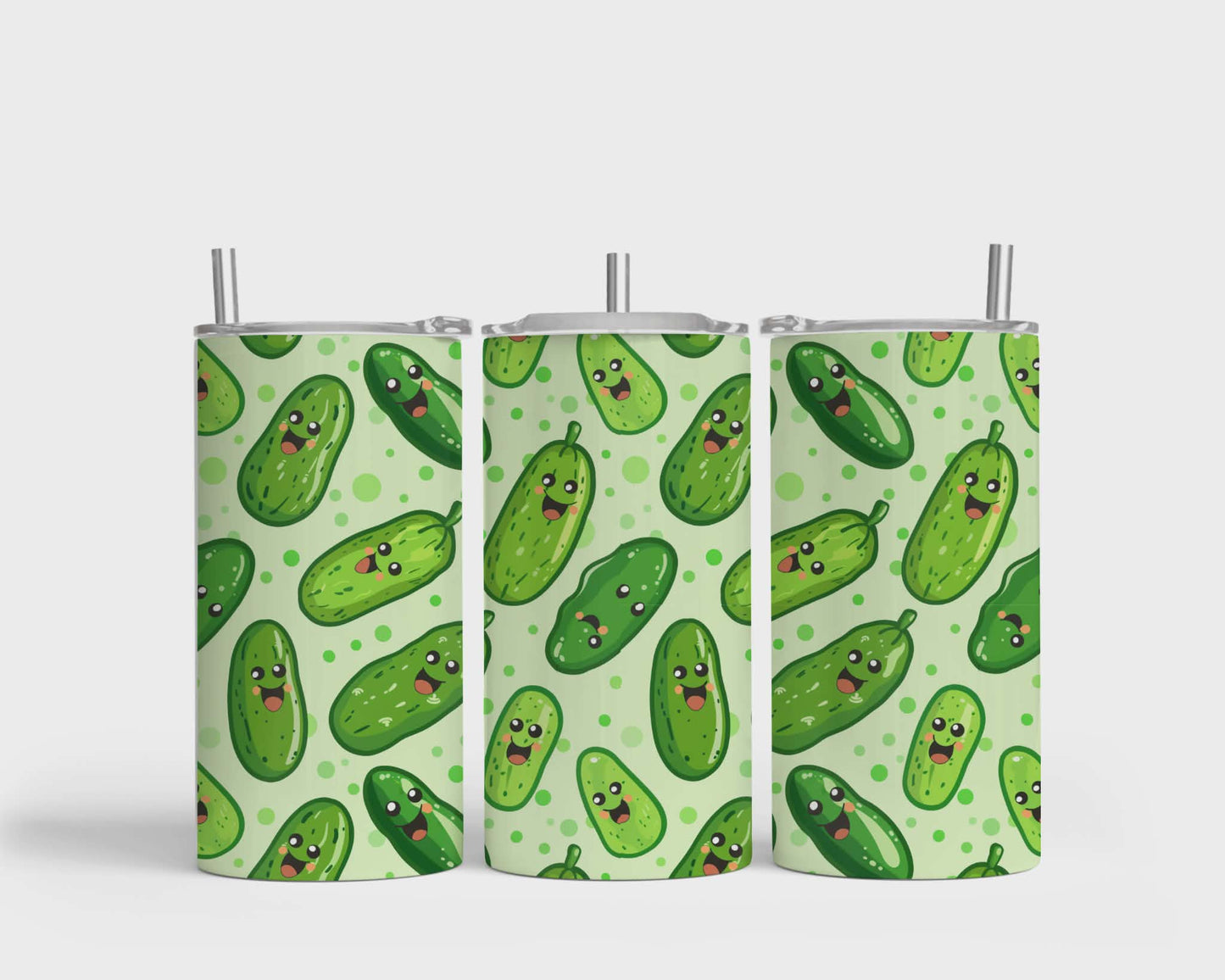 Tumbler isotherme 12 oz - Cornichons rigolos