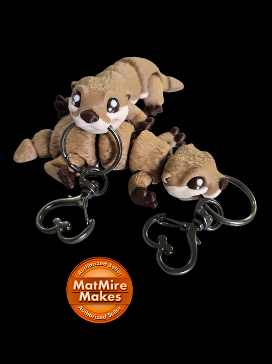 Porte-clé - Loutre
