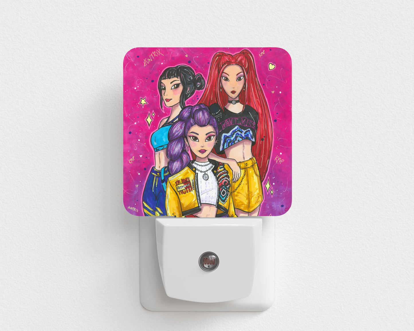 Veilleuse avec image par Marie-Anne Fillions