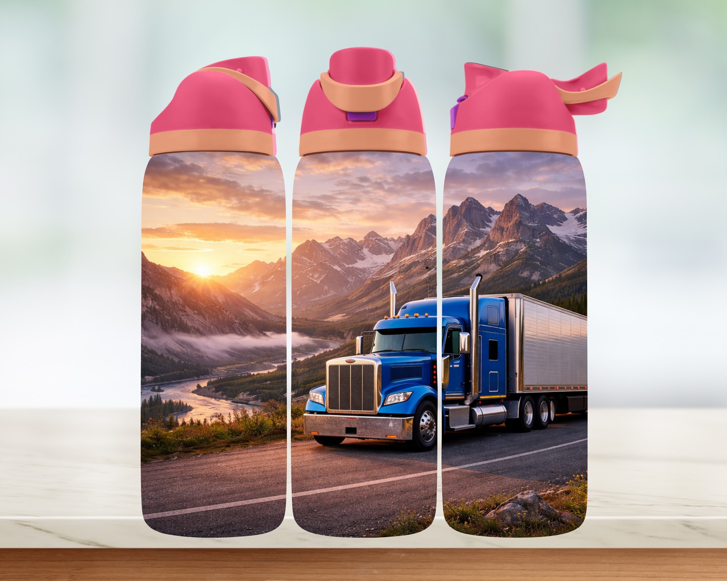 Bouteille style Owala - Truck