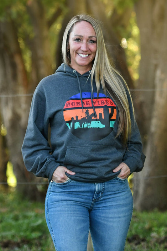 Pale Grey Hoodie Sweatshirt (adult)