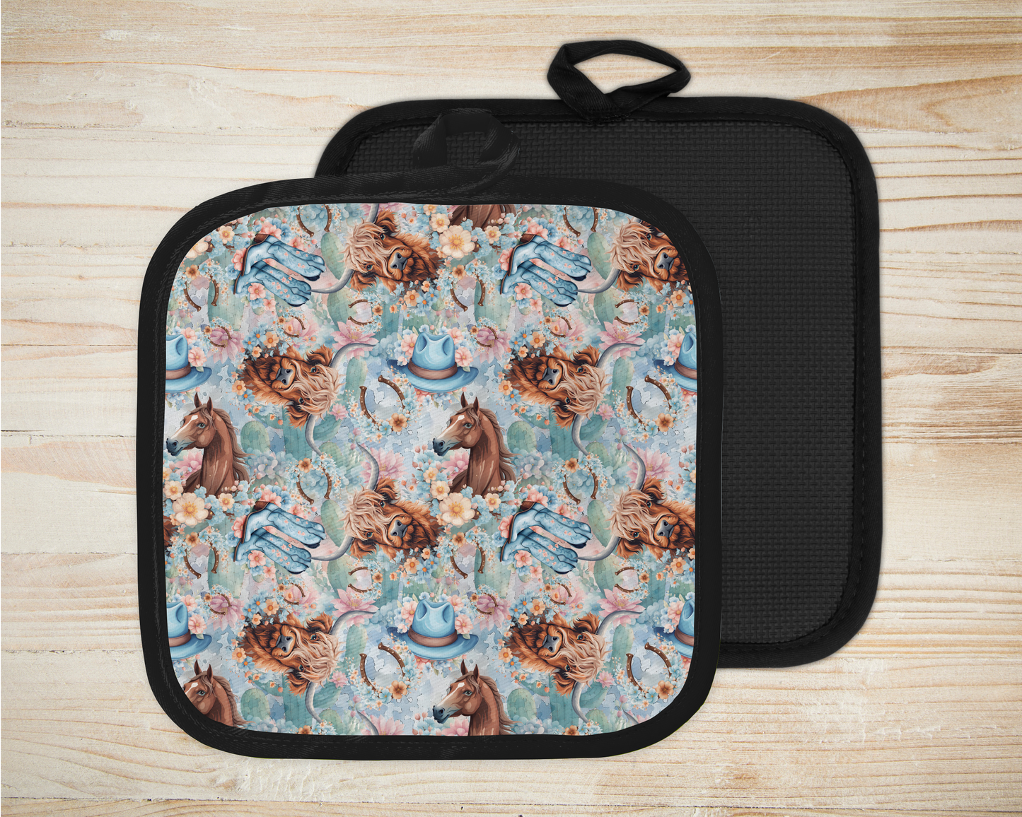 ✨️ Sous-plat sublimé - Vache Country