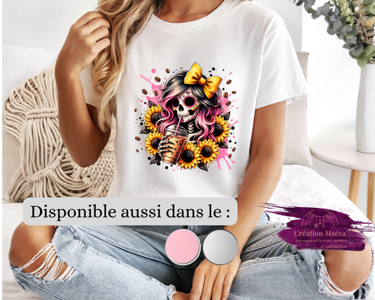 Chandail sublimé - Fille crane v.1