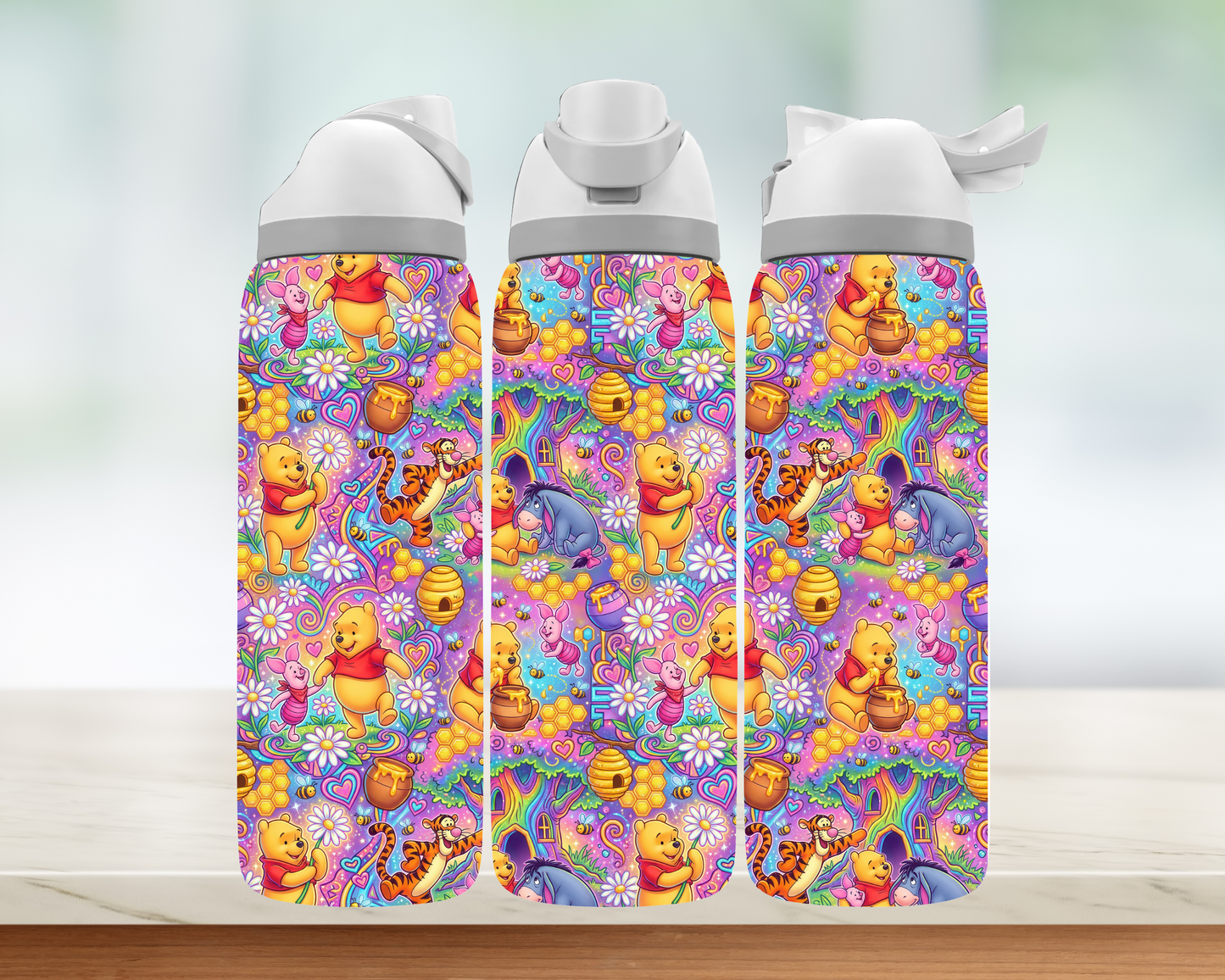 Bouteille style Owala - L'ourson