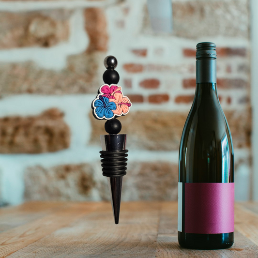 Bouchon de vin - Fleurs